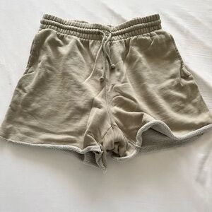 Aritzia TNA Cozy AF Boyfriend Fit Shorts